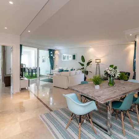 Apartment Vacation I Jardines De Ventura Del Mar, Walk To Puerto Banus Marina, A Minute From The Beach, Groundfloor, Family Friendly And Pool Marbella