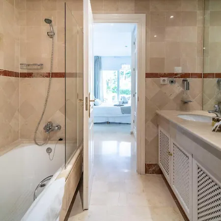 Apartment Vacation I Jardines De Ventura Del Mar, Walk To Puerto Banus Marina, A Minute From The Beach, Groundfloor, Family Friendly And Pool Marbella
