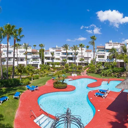 Apartment Vacation I Jardines De Ventura Del Mar, Walk To Puerto Banus Marina, A Minute From The Beach, Groundfloor, Family Friendly And Pool Marbella